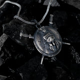 Spartan Warshield Sterling Silver Pendant - Dagger Forge