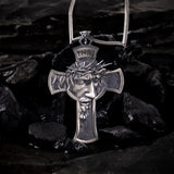 The Passion Cross – Silver INRI Crucifix Necklace