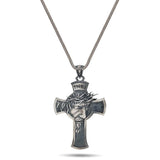 The Passion Cross – Silver INRI Crucifix Necklace