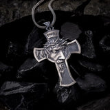 The Passion Cross – Silver INRI Crucifix Necklace