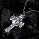 The Passion Cross – Silver INRI Crucifix Necklace