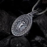 Tree of Life Sterling Silver Pendant – Norse Symbol of Balance - Dagger Forge