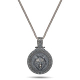 Wolf of the Sun Sterling Silver Pendant